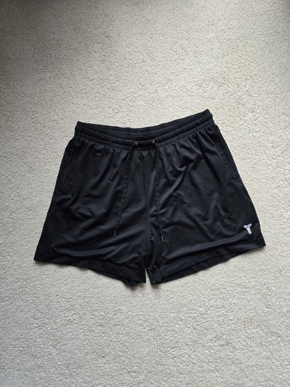 NIKE KOBE BASKETBALL BLACK DRI FIT SHORTS